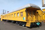 Unknown passenger car at restaurant